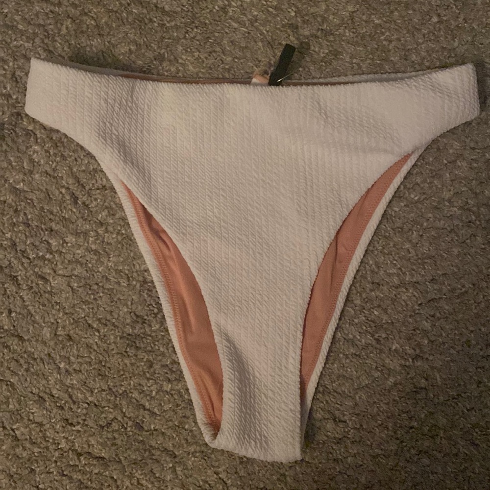 NWT. J. Crew bikini bottom. High waisted & high leg.